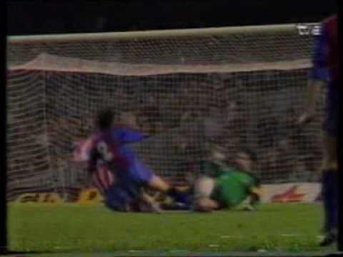 TEMP 88-89 Copa del rey cuartos ida. Baltazar . (Barcelona-Atletico).wmv
