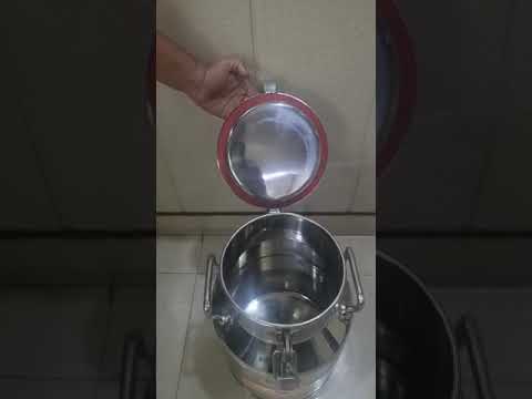 20 Liters Stainless Steel Milk Can ( Locking Type )