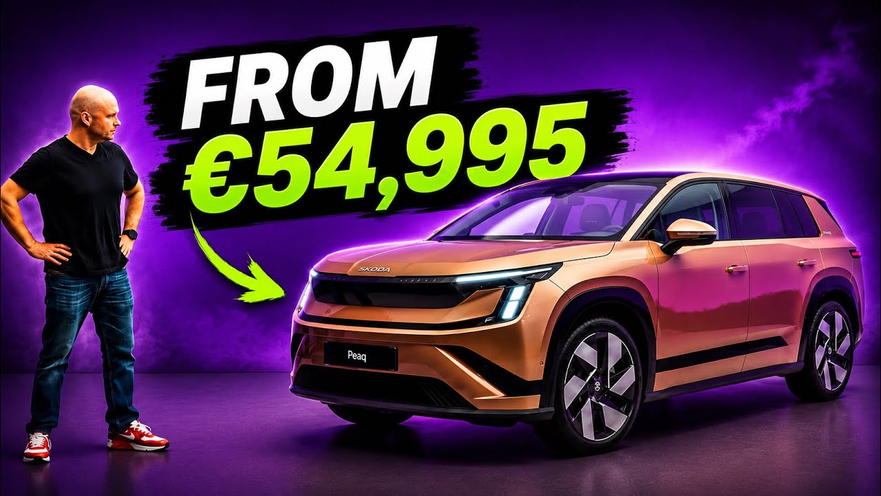 New Skoda Peaq Revealed – The Biggest Škoda Ever Built