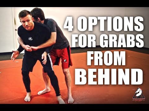 Jiu-Jitsu Self-Defense | 4 Options For Grabs From Behind