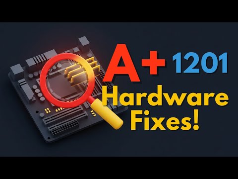 CompTIA A+ 1201: PC Hardware Troubleshooting SECRETs Last-Minute!