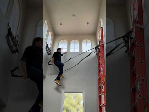 Dad ruins house with giant hammock?