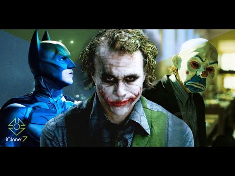 The Joker and Gordon Interrogation Scene in iClone (The Dark Knight )