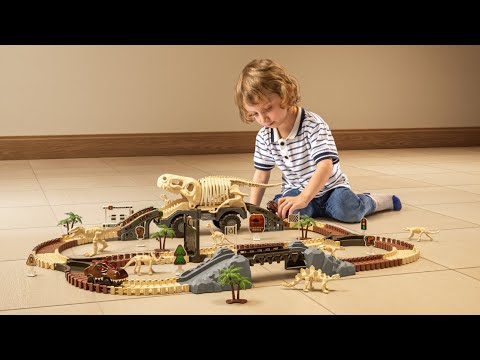 🦖🚗 4 Epic Race Track & Dinosaur Toy Sets Your Kids Will Love! | Best Toys for Toddlers & Kids 2025