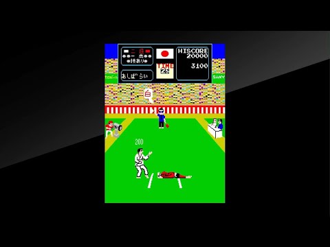 Arcade Archives. Getting a Televised 📺 Karate Champ Fight in Japan 🇯🇵