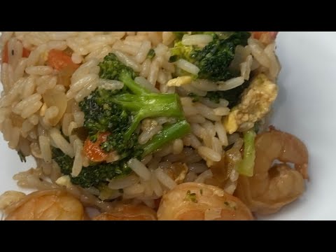 Shrimp Teriyaki Fried Rice | Shrimp Fried Rice | Teriyaki Shrimp | How To Make