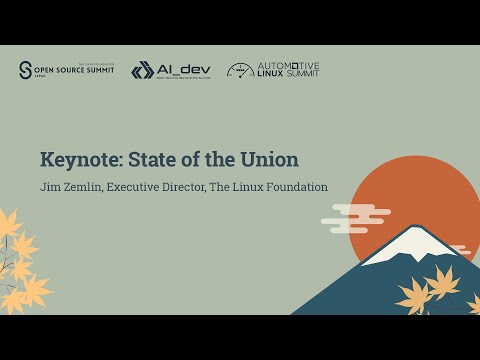 Keynote: State of the Union - Jim Zemlin, Executive Director, The Linux Foundation