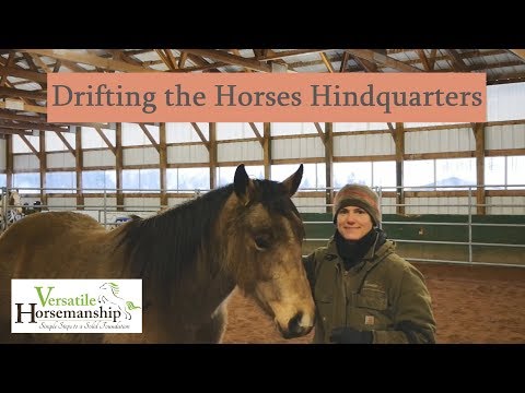 Drifting The Horses Hindquarters // Versatile Horsemanship