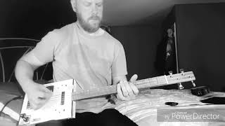St Louis Slim - Seasick Steve on Cigar Box Guitar