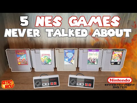 FIVE NES Games People Almost NEVER Talk About! Hidden Gems Ep. 1 | RetroWolf88