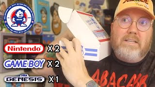 My Best Video Games Monthly Unboxing Yet! NES, Game Boy, Genesis