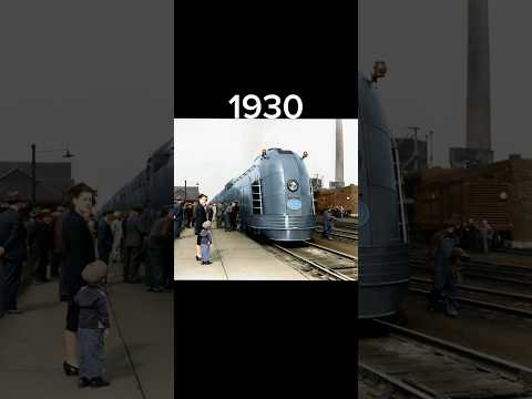 Evolution Of Train (1920-2023) #evolution #train #shorts