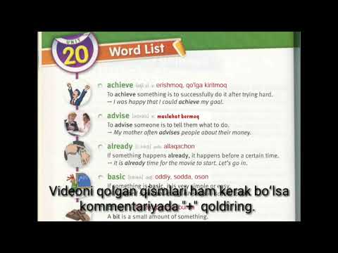 4000 Essential English words {1} Unit - 20 English-Uzbek | Effortless language learning