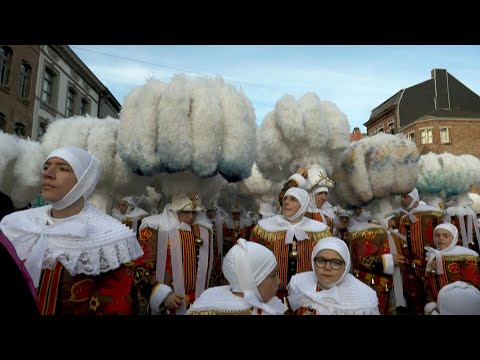 Belgium's Binche carnival kicks off with flying oranges | AFP