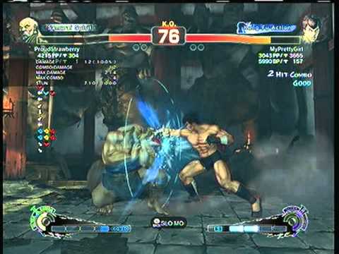 SSF4AE:  Gouken (ProudStrawberry)  vs. Fei-long (MyPrettyGirl)  SD