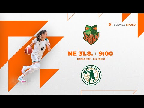 BASKETBAL | KAPPA CUP U17 | BK Žabiny Brno - UNI Györ | o 3.místo | Brno - hala Vodova | 2025