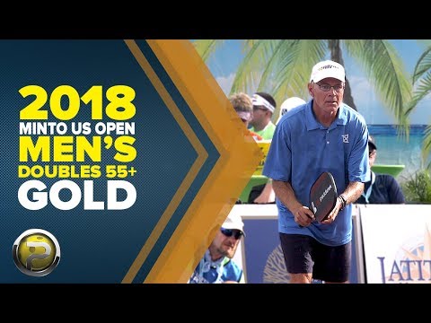 Men's Doubles 55+ Gold Medal Match from the 2018 Minto US Open Pickleball Championships