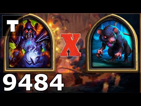 Hearthstone: Kobolds & Catacombs Warlock vs Giant Rat [01] (9484)