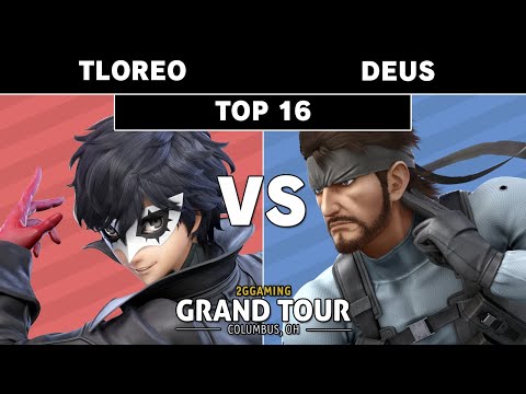 2GG Grand Tour Ohio - Deus (Snake) VS TLOrEO (Joker) - Smash Ultimate - Top 16