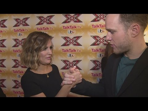 X Factor: Olly and Caroline on tears, chest bumps and secret handshakes