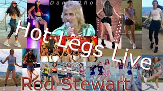Rod Stewart (Hot Legs) (Classic Rock Shuffle, K-Pop, Hip-Hop) Dance2Rock Tribute