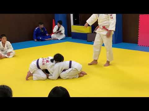 新中学生に向けた裸絞　その4