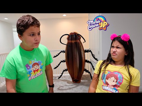 Maria Clara e JP lutam contra Barata Gigante e aprendem a manter a casa limpa