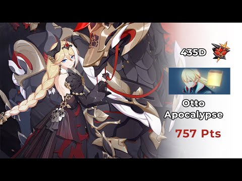[Honkai Impact SEA] Exalted Abyss Red Lotus: Otto Apocalypse(440D): Palatinus Equinox(S.0) 757pts
