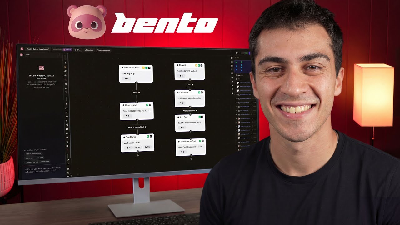How I Use AI to Build Email Automations in Seconds (Bento)