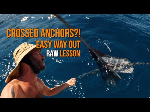How to Fix a Crossed Anchor (Live Example - RAW lesson)