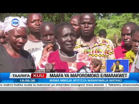 Maporomoko yaua watu watano wa familia moja Elgeiyo Marakwet