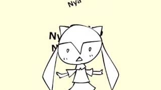Hatsune Miku - nyancat music
