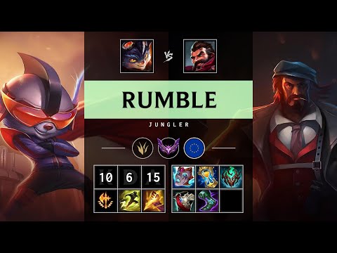 Rumble Jungle vs Graves - EUW Master Patch 25.21