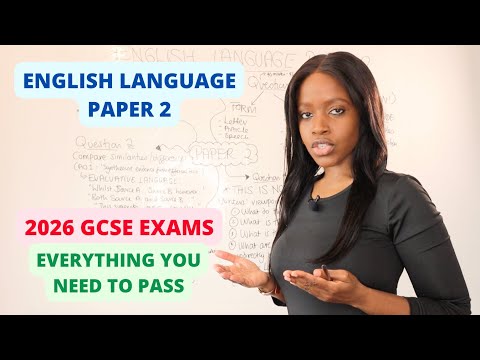 AQA English Language Paper 2: EVERYTHING You Need To Pass Q1- Q5 Of The 2026 GCSE Exams