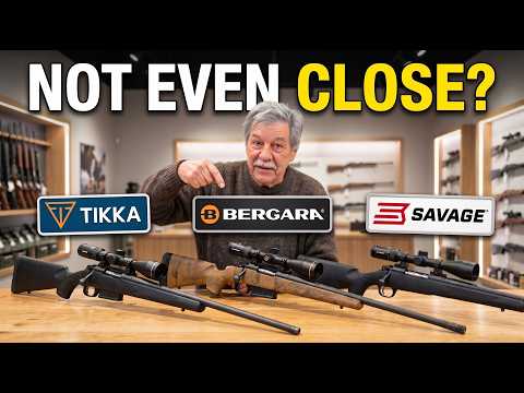I Tested Tikka, Bergara \u0026 Savage Rifles — A Clear Winner!