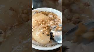 2024年3月ベトナムハノイにて。温かいチェー。温かいチェー食べようと思って辿り着いたけど前回も来たお店だった。美味しい。