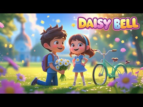 Daisy Bell | 🎶Daisy, Daisy, give me your answer, do🌼🚲 | LullabyMelon