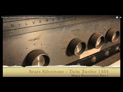 Sears Silvertone Twin Twelve 1484 Major Restoration Project [5/6]