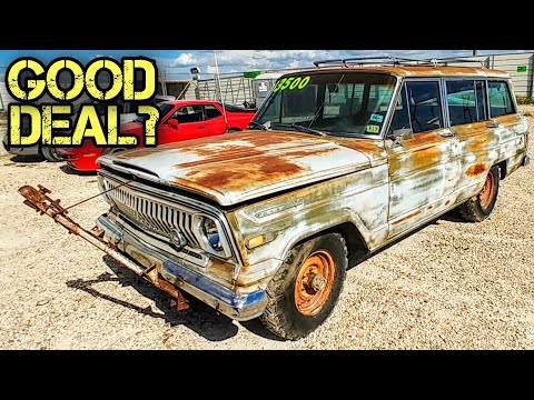 For Sale 1969 Jeep Wagoneer Junkyard Find