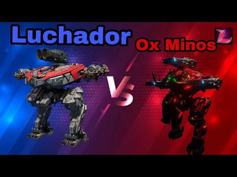 [WR] War Robots 1000000000000000 IQ battle  🤭 Luchador Vs Ox Minos