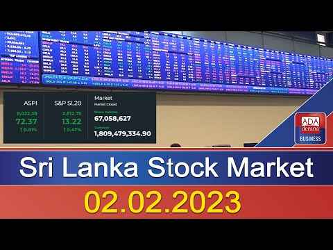 Sri Lanka Stock Market 02.02.2023