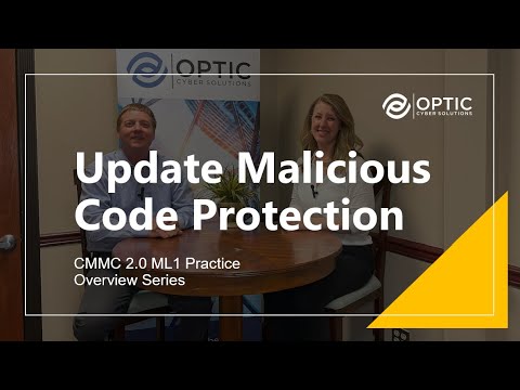 Update Malicious Code Protection (SI.L1-3.14.4)