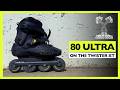 Endless 80 Ultra On The Rollerblade Twister XT