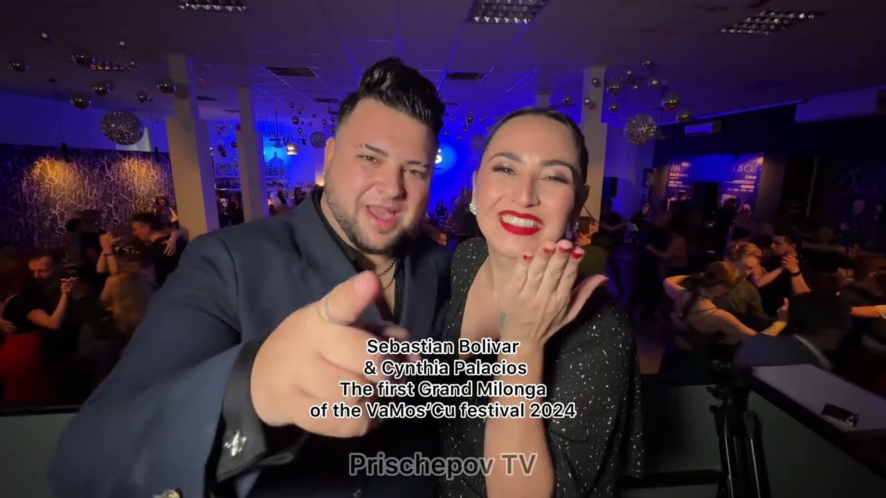 Video thumbnail for Sebastian Bolivar & Cynthia Palacios, 2-4, The first Grand Milonga of the VaMos’Cu festival 2024