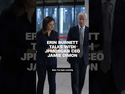 Erin Burnett talks with JPMorgan CEO Jamie Dimon