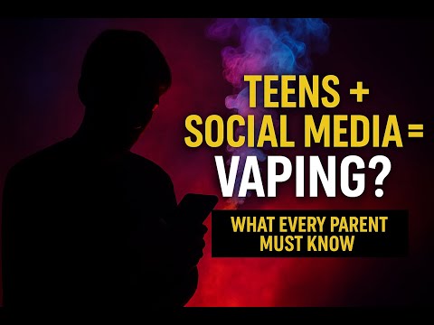 How Social Media Triggers Teen Vaping | Digital Parenting & Health Literacy Tips