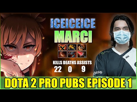ICEICEICE PLAYS MARCI The Killing Machine - Dota 2 Pro Pubs Episode 1