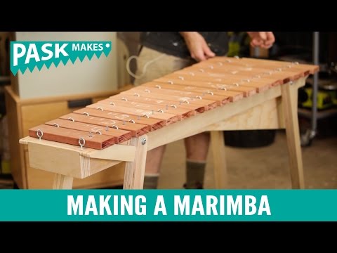 Making a Marimba
