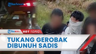 Pembunuhan Sadis Tukang Gerobak di Pasar Angso Duo Jambi, Penyebabnya Diduga Masalah Sepele