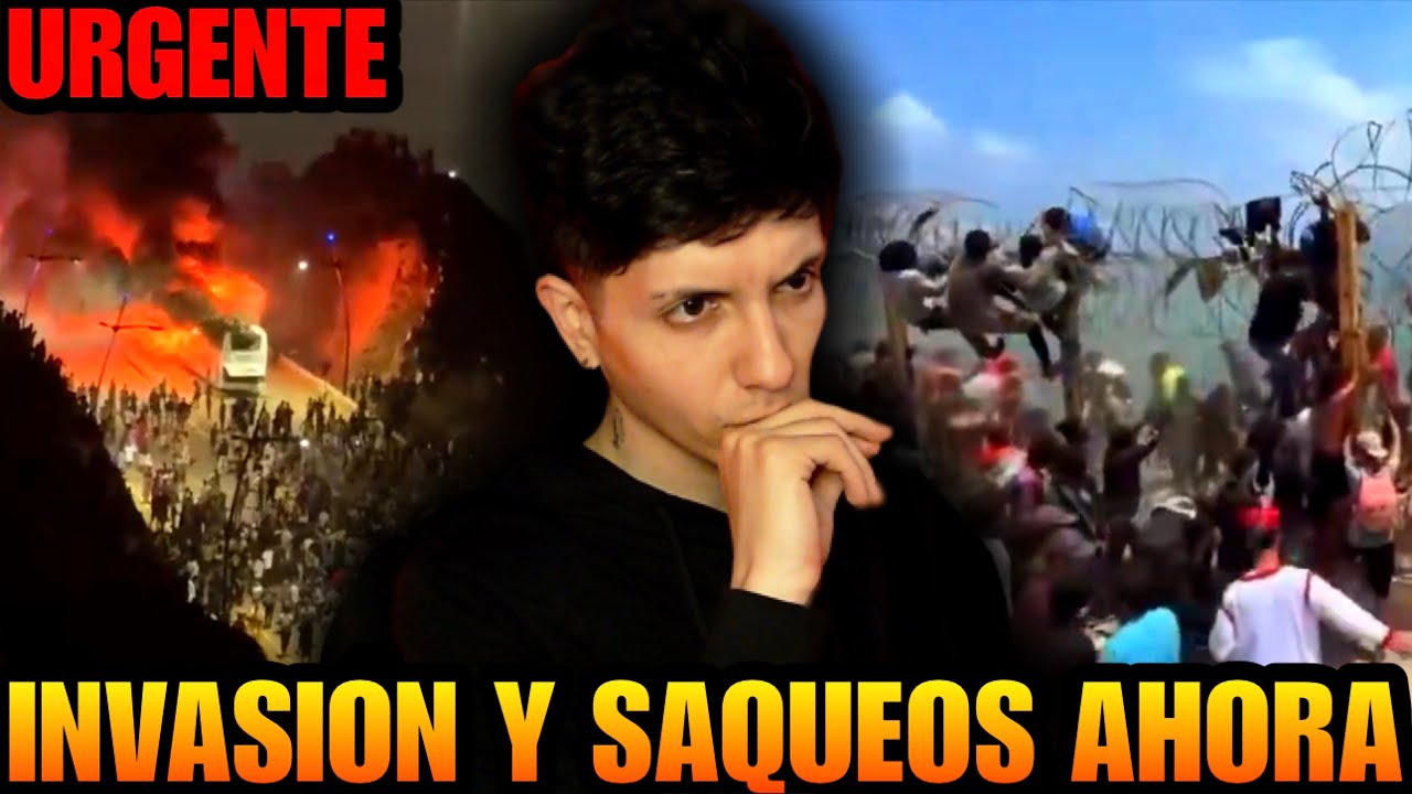 URGENTE: INVASIÓN Y SAQUEOS EN ESPAÑA AHORA MISMO